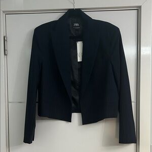 Zara Women's Elegant Black Suit Jacket